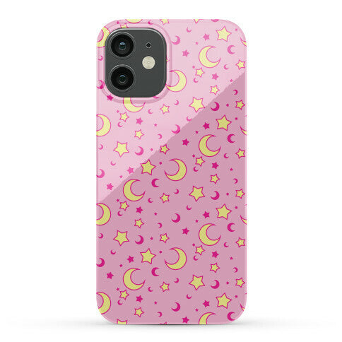 Dreamy Pastel Moon And Stars Phone Case